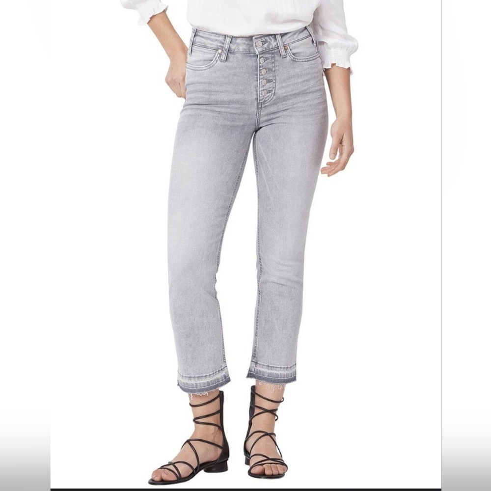 Paige cindy‎ cropped distressed hem